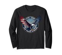 USA Bald Eagle 1776-2026 America 250 Years Strong Long Sleeve T-Shirt