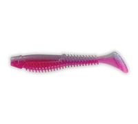 USA BASS Tackle - GMO Soft Plastic Mark Minnow, Ultra Durable Salt Scent Infused TPE Swimbaits for Giant Fish, Jig Spinnerbait Chatterbait Trailers (Morning Dawn, PT - 4.3in - 6pcs)