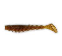 USA BASS Tackle - GMO Soft Plastic Mark Minnow, Ultra Durable Salt Scent Infused TPE Swimbaits for Giant Fish, Jig Spinnerbait Chatterbait Trailers (Green Pumpkin, PT - 3.8in - 6pcs)