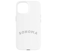 USA California hatched lettering Sonoma Case for iPhone 15