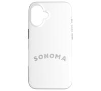 USA California hatched lettering Sonoma Case for iPhone 16
