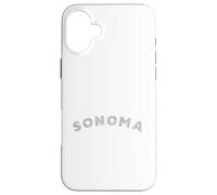 USA California hatched lettering Sonoma Case for iPhone 16 Plus