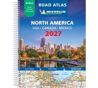 USA - Canada - Mexico 2027 Road Atlas (A4-Spiral)