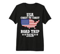 USA Coast Road Trip 2026 Premium T-Shirt