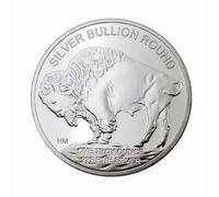 USA Commemorative Coins 1OZ 999 Fine Silver 2015 Liberty Indian/Buffalo Challenge Collectible Souvenir Gifts-default