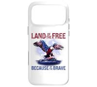 USA Eagle Land of the Free Because of the Brave Case for iPhone 17 Pro Max