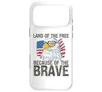 USA Eagle Land of the Free Because of the Brave Case for iPhone 17 Pro Max
