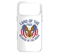 USA Eagle Land of the Free Because of the Brave Case for iPhone 17 Pro Max
