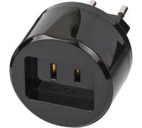 USA Euro Travel Adapter/ With 2.5A Fuse 1508500010