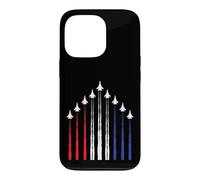 USA Fighter Jets Airplane Red White and Blue American Flag Case for iPhone 13 Pro