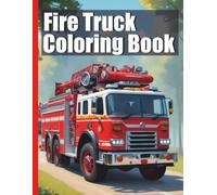 USA Fire Truck Coloring Book with 50 Designs: Start the mission - your coloring book featuring realistic fire trucks from the USA