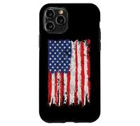 USA Flag 4th July American Red White Blue Star Stripes 4 Day Case for iPhone 11 Pro