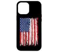 USA Flag 4th July American Red White Blue Star Stripes 4 Day Case for iPhone 12 Pro Max