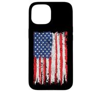 USA Flag 4th July American Red White Blue Star Stripes 4 Day Case for iPhone 15