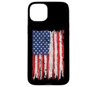 USA Flag 4th July American Red White Blue Star Stripes 4 Day Case for iPhone 15 Plus
