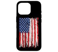 USA Flag 4th July American Red White Blue Star Stripes 4 Day Case for iPhone 16 Pro