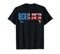 USA Flag American Boulderer Rock Climbing Bouldering T-Shirt