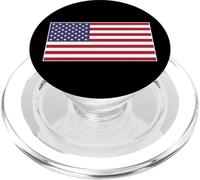 USA FLAG CHEST PATCH STAR SPANGLED BANNER AMERICAN FLAG PopSockets PopGrip for MagSafe