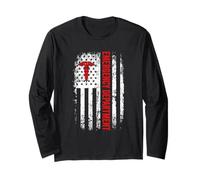 USA Flag Emergency Department Emergency Room Nursing Long Sleeve T-Shirt