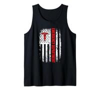 USA Flag Emergency Department Emergency Room Nursing Tank Top