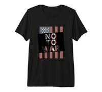 USA Flag Not My War Pro Peace Freedom Statement Premium T-Shirt