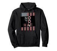 USA Flag Not My War Pro Peace Freedom Statement Pullover Hoodie