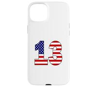 USA Flag Number 13 Patriotic Birthday - Born in 2013 Gift Case for iPhone 15 Plus