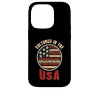USA Flag Petri Dish Patriotic Medical Technologist Case for iPhone 14 Pro