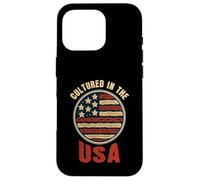 USA Flag Petri Dish Patriotic Medical Technologist Case for iPhone 16 Pro