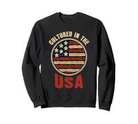 USA Flag Petri Dish Patriotic Medical Technologist Sweatshirt