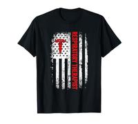 USA Flag Respiratory Therapist RT Care Week For Men Women T-Shirt