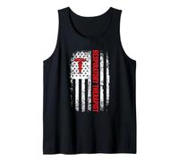 USA Flag Respiratory Therapist RT Care Week For Men Women Tank Top