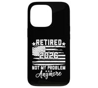 USA Flag Retired 2026 Not My Problem Anymore Retirement 2026 Case for iPhone 13 Pro