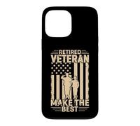 USA Flag Retired Veteran Make The Best Patriotic Military Case for iPhone 13 Pro Max