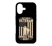 USA Flag Retired Veteran Make The Best Patriotic Military Case for iPhone 17
