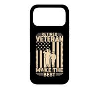 USA Flag Retired Veteran Make The Best Patriotic Military Case for iPhone 17 Pro Max