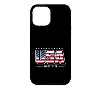 USA Flag Since 1776 Patriotic Vintage American Pride Case for iPhone 12 Pro Max