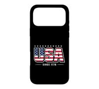 USA Flag Since 1776 Patriotic Vintage American Pride Case for iPhone 17 Pro Max