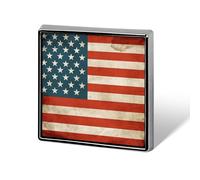 USA Flag Square Lapel Pins Backpack Pin Cute Brooch Decoration Brooches for Women Men Fashion Button Badges for Hat Backpacks Purses Jackets Shirt Suit