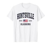 USA FLAG Stars & Stripes Huntsville Alabama T-Shirt