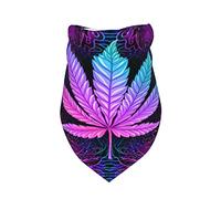 USA FlagFunny Weed Leaf FlagStoner 420 Spring Dog Bandanas Boy Bulk Puppy Kerchief Adjustable Soft Triangle Bibs Accessories for Small Medium Large Dogs Cats