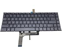 USA for MSI P65 GS65 Creator 9SE 9SF 9SG 8SD 8SE 8SF PS42 PS63 8M 8RC GS65VR GF63 MS-16R1 26R1 16Q1 Q2 Q3 PS42 WP65 WS65 9Z.NEVBN.C1D NSK-FDCBN Gray with Backlight Keyboard