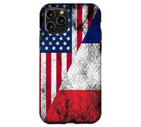 USA & France Flags - United States of America, French Case for iPhone 11 Pro