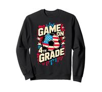 USA GAME ON 4TH GRADE Soccer Hello First Day Teacher America Sweatshirt
