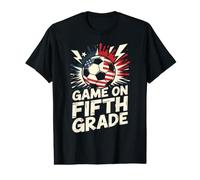USA Game ON Fifth Grade Ready Crush Soccer America Teacher Value Graphic T-Shirt