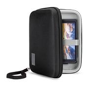 USA GEAR 7.5 Inch Hard Shell Camera Monitor Case - Portable Video Monitor Bag Compatible with Feelworld, Atomos, SmallHD Focus, Shinobi SDI, Lilliput A7s, and More (Black)