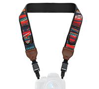 USA Gear Digital Camera Neck Strap with Neoprene Design, Accessory Pockets & Quick Release Buckles- Compatible with Canon, Fujifilm, Nikon, Sony and More DSLR, Mirrorless, Instant Cameras - Southwest