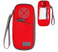 USA Gear Epipen Case Medical Bag - Medication Organizer Travel Bag, Insulated with Emergency Card and Wrist Strap Compatible with Epipens, Insulin Needles, Inhaler, Ice Packs. Syringes and More