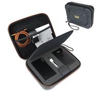 USA Gear Hard Case for Mobile Hotspot Compatible with Netgear Nighthawk M6, Verizon Hotspot, AT&T, Solis Lite and More - Customizable Foam Interior, Water Resistant Protective Exterior, Wrist Strap