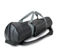 USA Gear Padded Tripod Case with Shoulder Strap, Adjustable Size Extension and Storage Pocket for Professional Camera Accessories and Photo Carrying Needs - Holds Tripod from 53 to 89 cm Folded